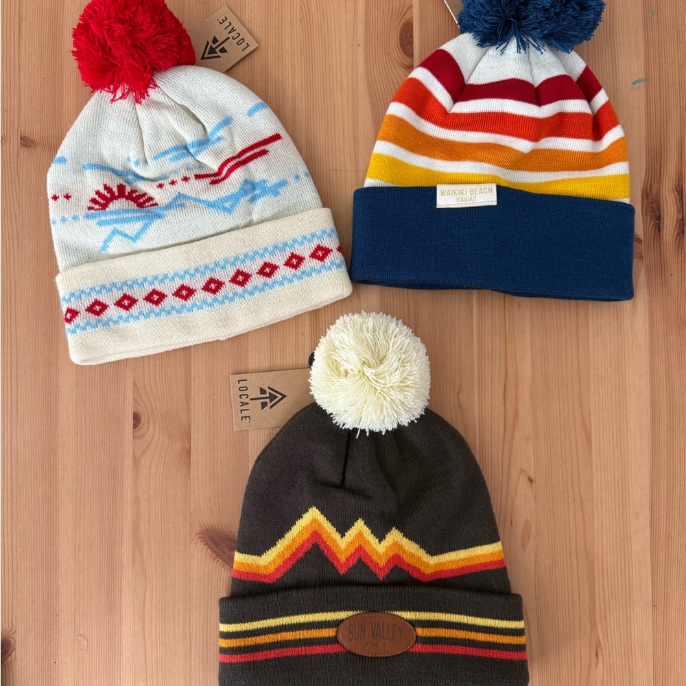 Locale Pom-Pom Beanie $12 each